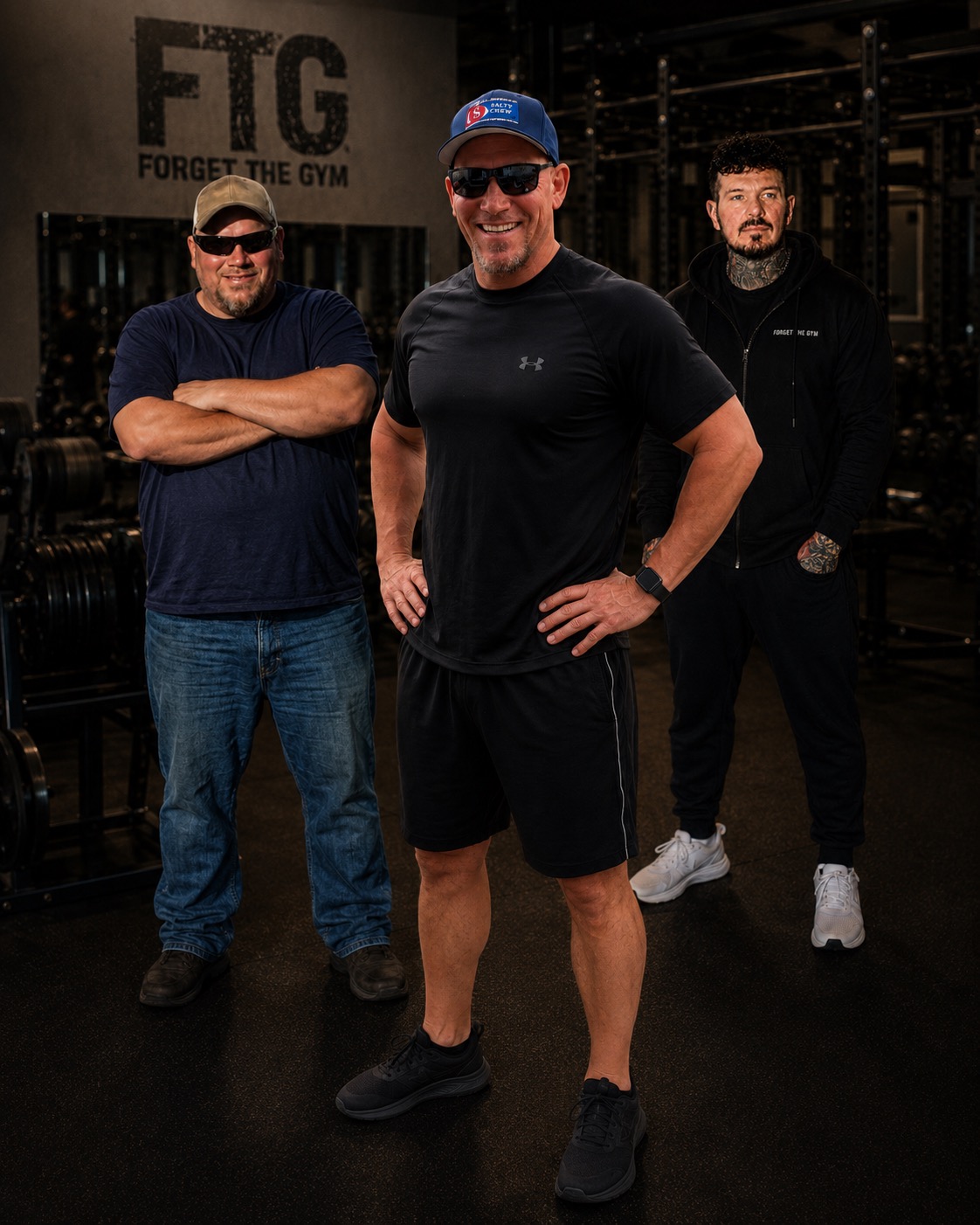 Carl and Dave — Forget The Gym coach and client