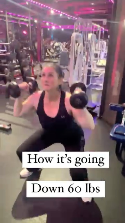 Client transformation — 60 lbs lost